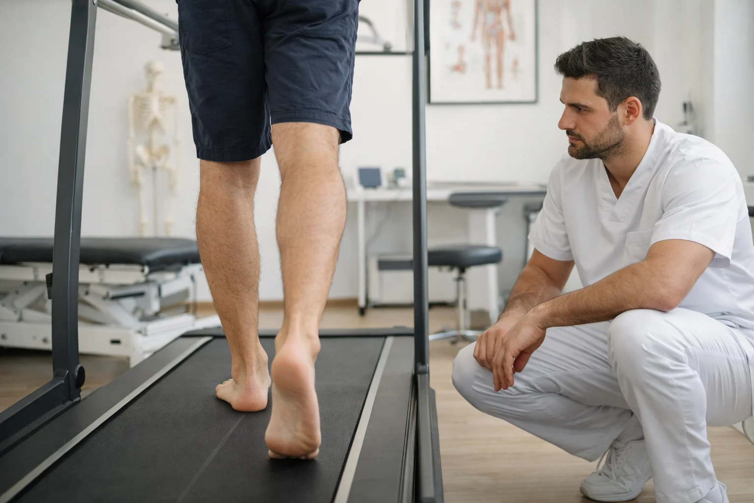 Estudio de la pisada en una cinta de correr
