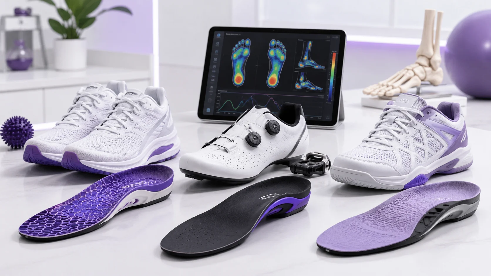 Plantillas deportivas a medida para running y ciclismo