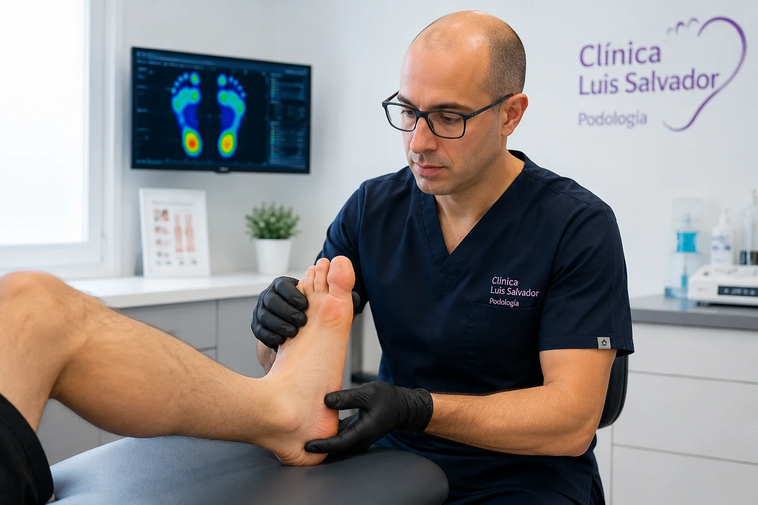 Estudio biomecánico para deportistas en Clínica Luis Salvador